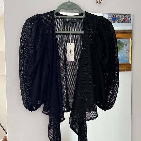 NWT 🖤 Just Bee Queen cropped top - Picture 2 of 6